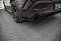 Maxton Design Street+ Mittlerer Diffusor RACE passend für Mercedes-AMG GLE 53 Coupe C167 / C167 Facelift schwarz Hochglanz