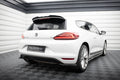 Maxton Design Heck Ansatz Flaps Diffusor V.1 passend für VW Scirocco Mk3 Facelift schwarz Hochglanz
