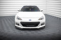Maxton Design Street+ Spoilerlippe Front Ansatz V.2 passend für Subaru BRZ Mk1 schwarz Hochglanz