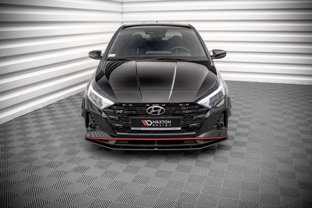 Maxton Design Street Pro Street+ Spoilerlippe Front Ansatz passend für Hyundai I20 N Mk3
