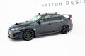 Maxton Design Street+ Seitenschweller Leisten passend für V.1 passend für Subaru Impreza WRX STI Mk3 Facelift schwarz Hochglanz