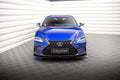 Maxton Design Street+ Spoilerlippe Front Ansatz V.1 passend für Lexus ES F Sport Mk7 schwarz Hochglanz