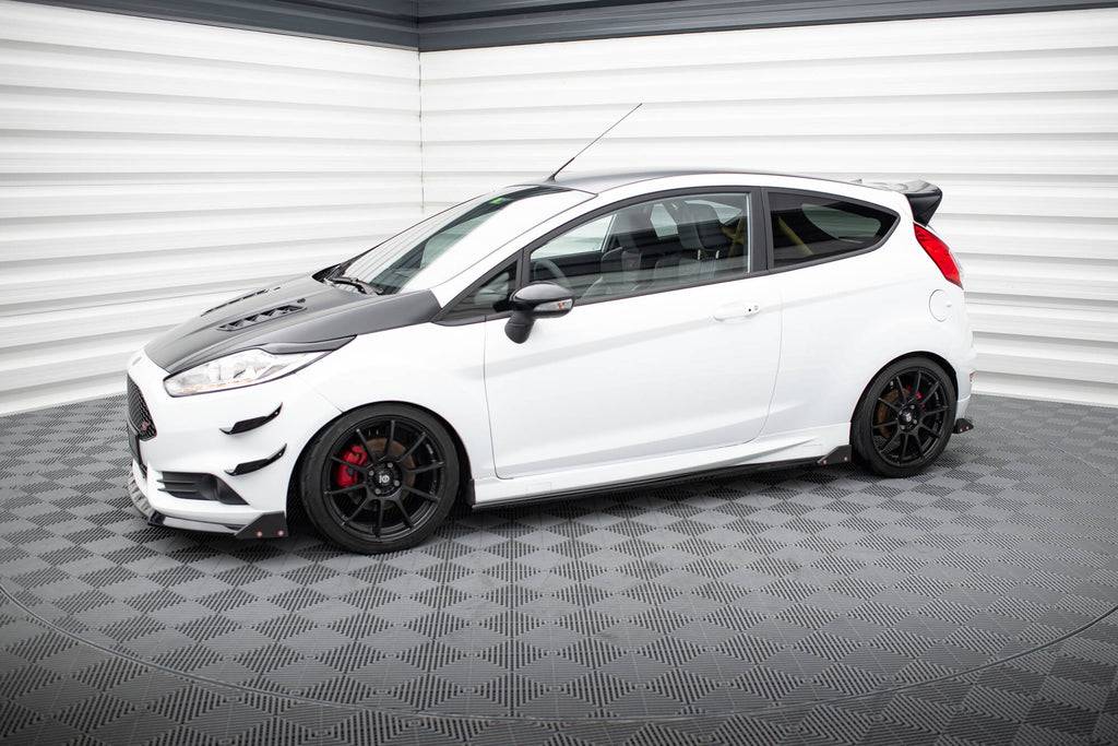 Maxton Design Street+ Seitenschweller Leisten passend für V.4 + Flaps Ford Fiesta ST / ST-Line Mk7