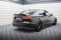 Maxton Design Spoiler CAP 3D passend für Jaguar XE X760 Facelift schwarz Hochglanz