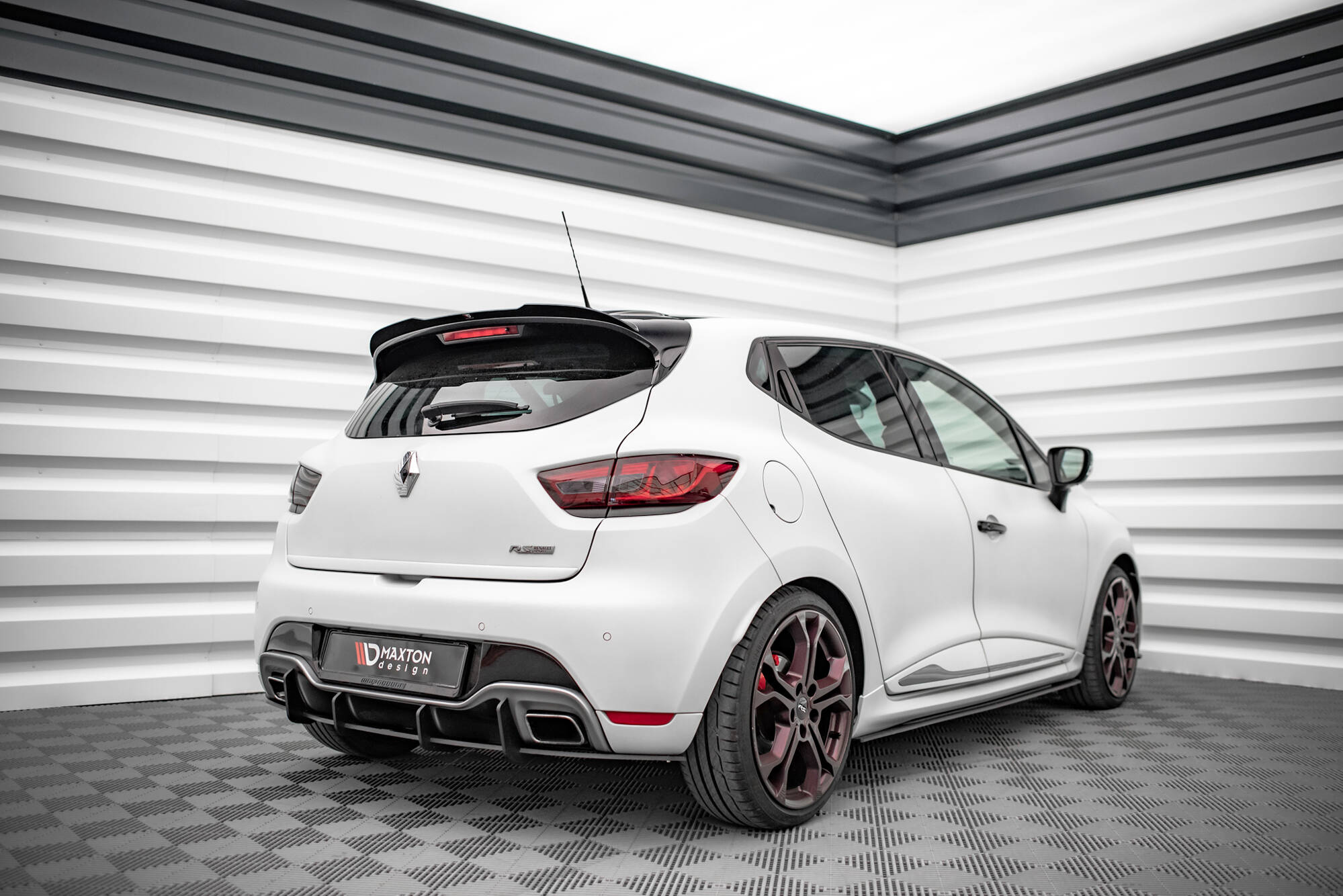 Maxton Design Street Pro Heckschürze passend für Renault Clio RS Mk4