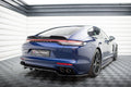 Maxton Design Spoiler CAP 3D passend für Porsche Panamera E-Hybrid 971 Facelift schwarz Hochglanz