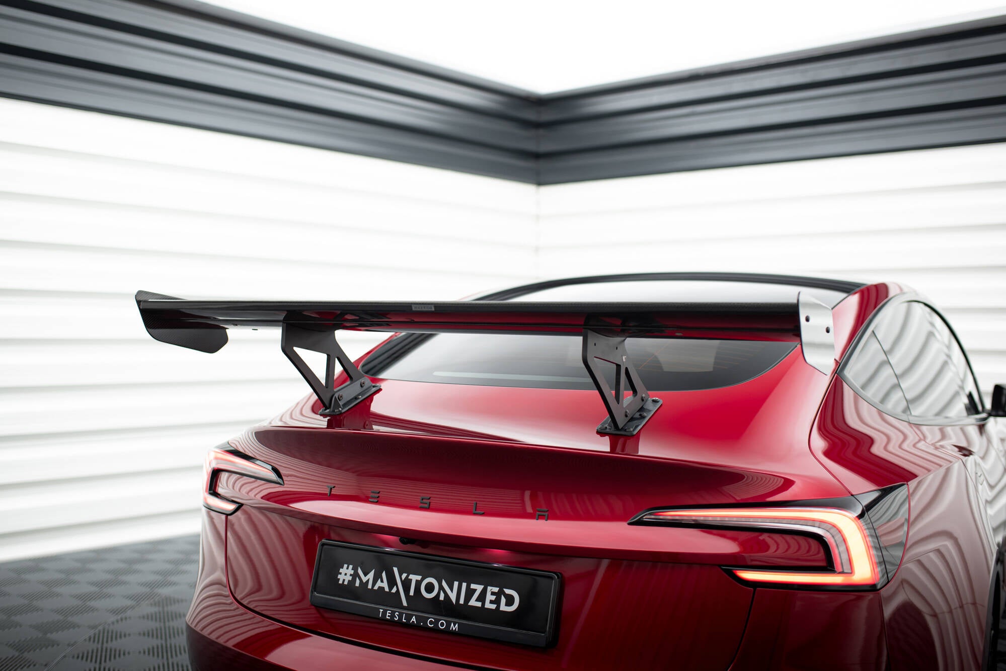 Maxton Design Carbon Spoiler Tesla Model 3 für Tesla Model 3 Mk1