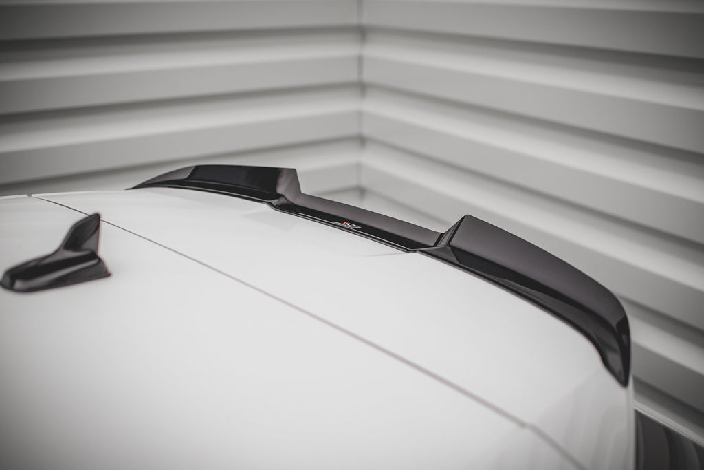 Maxton Design Spoiler CAP V.1 passend für Audi RS3 / S3 / A3 S-Line Sportback 8Y schwarz Hochglanz