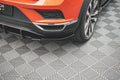 Maxton Design Heck Ansatz Flaps Diffusor für Volkswagen T-Roc Mk1 Carbon Look