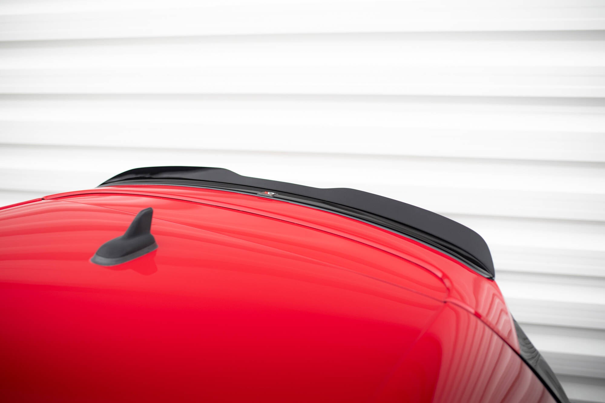 Maxton Design Spoiler CAP passend für VW GOLF 6 GTI / R schwarz Hochglanz