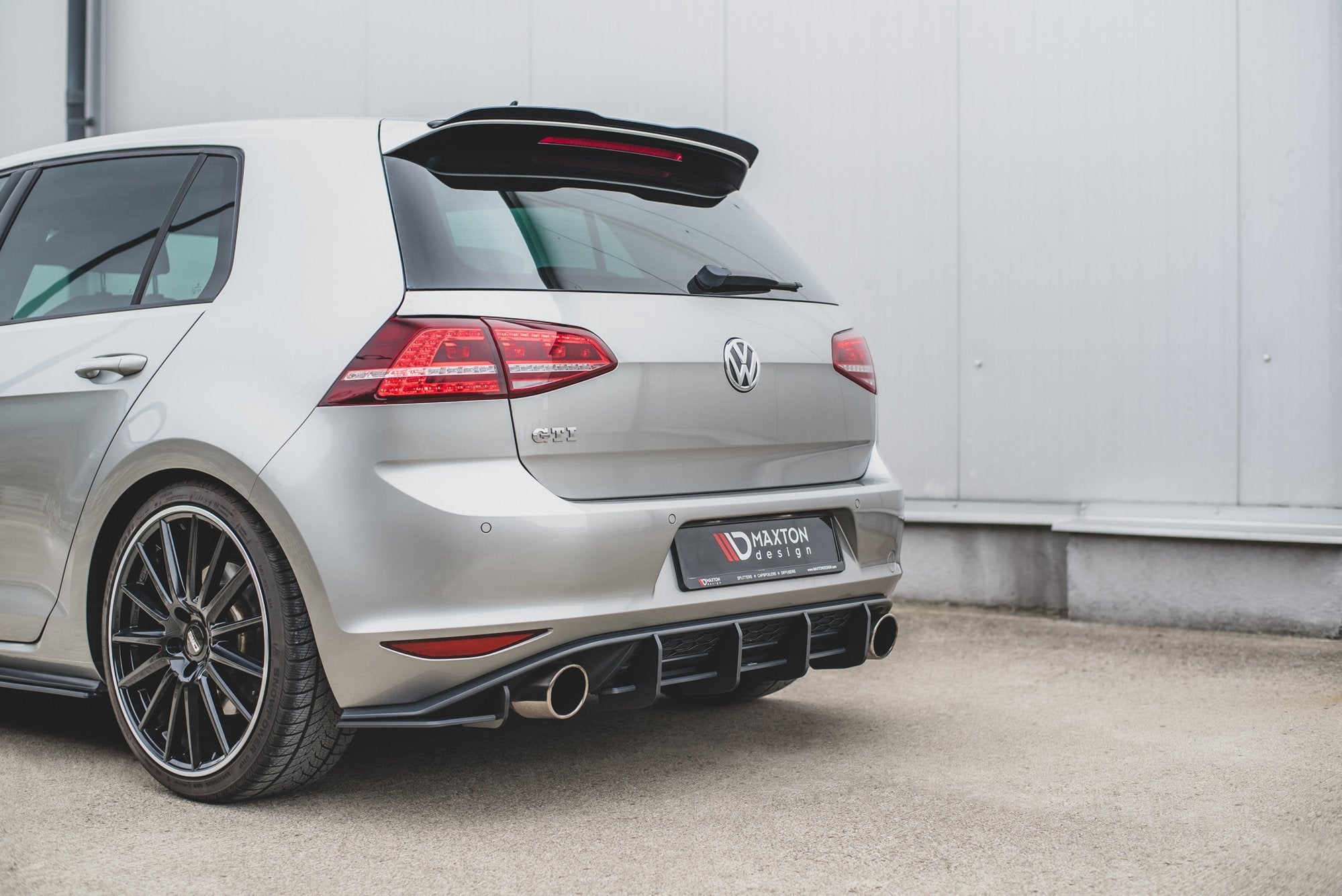 Maxton Design Street Pro Heckschürze V.1 passend für VW Golf 7 GTI