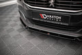 Maxton Design Street+ Spoilerlippe Front Ansatz V.1 passend für Peugeot 508 GT Mk1 Facelift schwarz Hochglanz