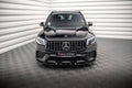 Maxton Design Street+ Spoilerlippe Front Ansatz V.2 passend für Mercedes-AMG GLB 35 / AMG-Line X247 schwarz Hochglanz