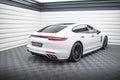 Maxton Design Heck Ansatz Flaps Diffusor passend für Porsche Panamera GTS 971 schwarz Hochglanz