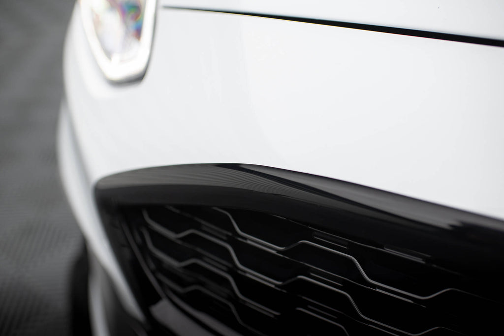 Maxton Design Front Grill Ford Fiesta ST / ST-Line Mk8 schwarz Hochglanz für Ford Fiesta ST