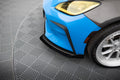Maxton Design Front Stoßstange Flaps passend für Toyota GR86 Mk1 schwarz Hochglanz
