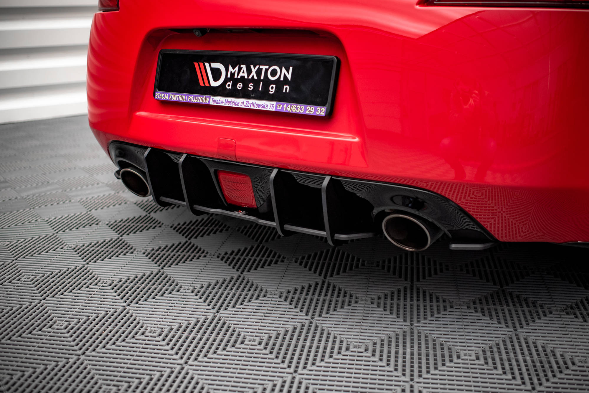 Maxton Design Street Pro Heckschürze passend für Nissan 370Z