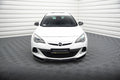 Maxton Design Street+ Spoilerlippe Front Ansatz passend für Opel Astra J OPC/VXR schwarz Hochglanz