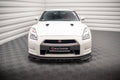 Maxton Design Front Ansatz für Nissan GTR R35 Facelift schwarz matt