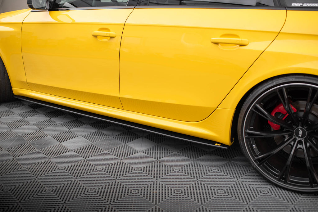 Maxton Design Street Pro Street+ Seitenschweller Leisten passend für Audi RS4 B8