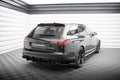 Maxton Design Hintere Seiten Flaps passend für Audi RS6 Avant C6 schwarz Hochglanz