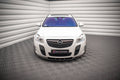 Maxton Design Street+ Spoilerlippe Front Ansatz V.1 passend für Opel Insignia OPC Mk1 schwarz Hochglanz
