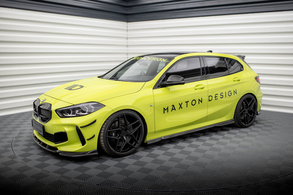 Maxton Design Carbon Fiber Seitenschweller Prepreg BMW 1er M-Paket/ M135i / 128ti F40 für BMW 1er F40