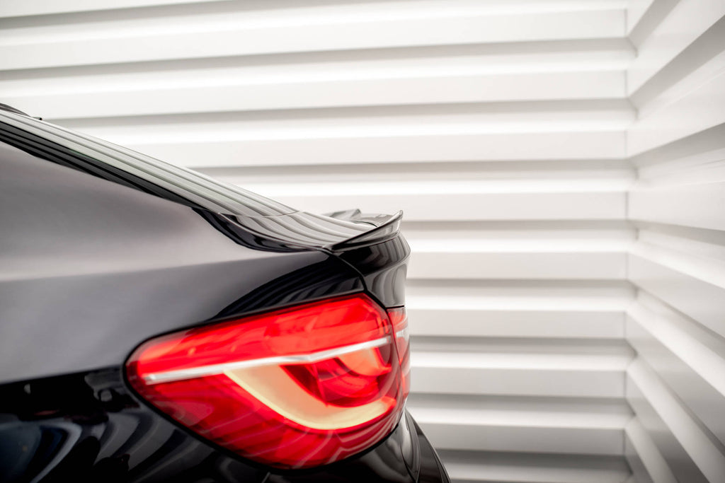Maxton Design Spoiler CAP 3D passend für V.1 BMW X6 F16 M-Paket / X6 M F86 schwarz Hochglanz