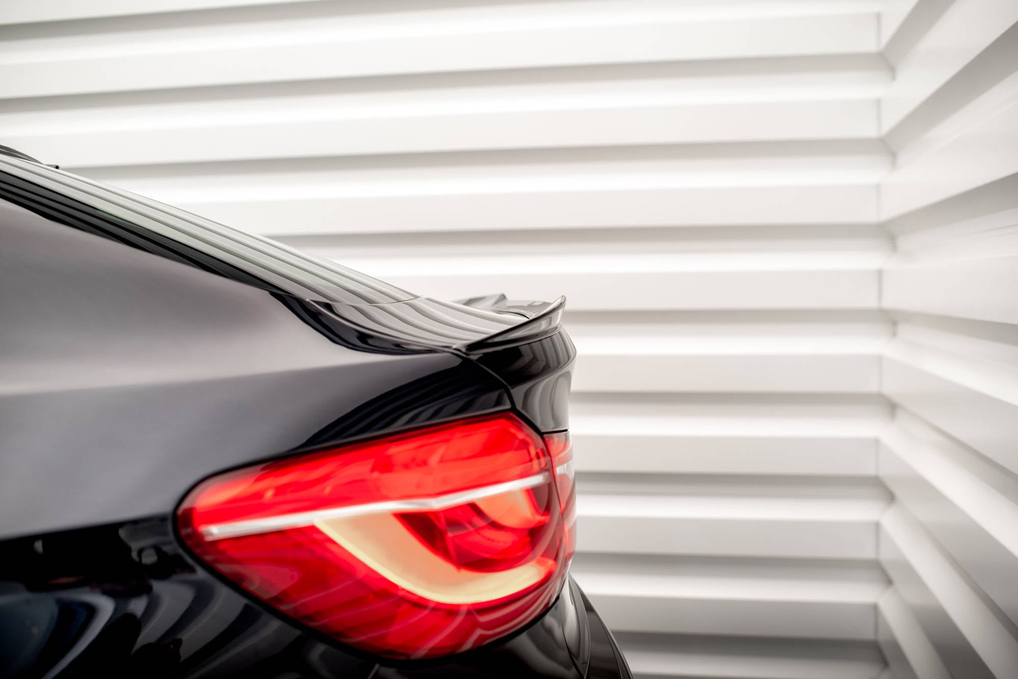 Maxton Design Spoiler CAP 3D passend für V.1 BMW X6 F16 M-Paket / X6 M F86 schwarz Hochglanz