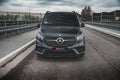 Maxton Design Street+ Spoilerlippe Front Ansatz V.1 passend für Mercedes-Benz V-Klasse AMG-Line W447 Facelift schwarz Hochglanz