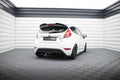 Maxton Design Heck Ansatz Flaps Diffusor V.3 passend für Ford Fiesta ST Mk7 Facelift schwarz Hochglanz