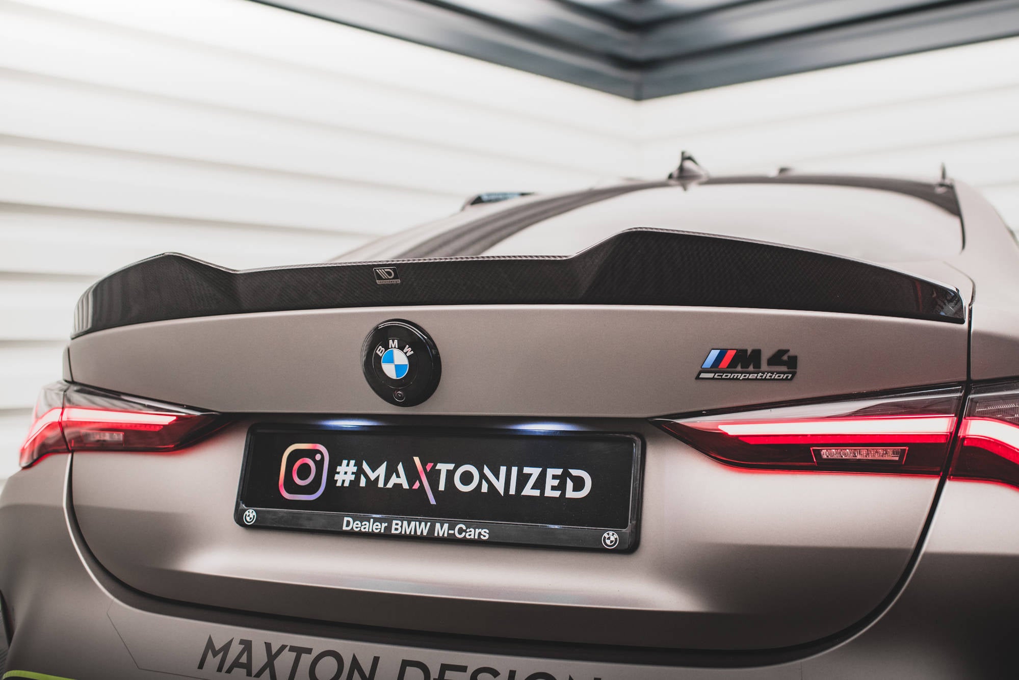 Maxton Design Prepreg Carbon Fiber Heckklappenspoiler BMW M4 G82 / G82 Facelift / M440i / 4 M-Paket G22 / G22 Facelift für BMW 4er Coupe