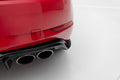 Maxton Design Diffusor Heck Ansatz V.3 passend für VW Golf R Mk7 Facelift schwarz Hochglanz
