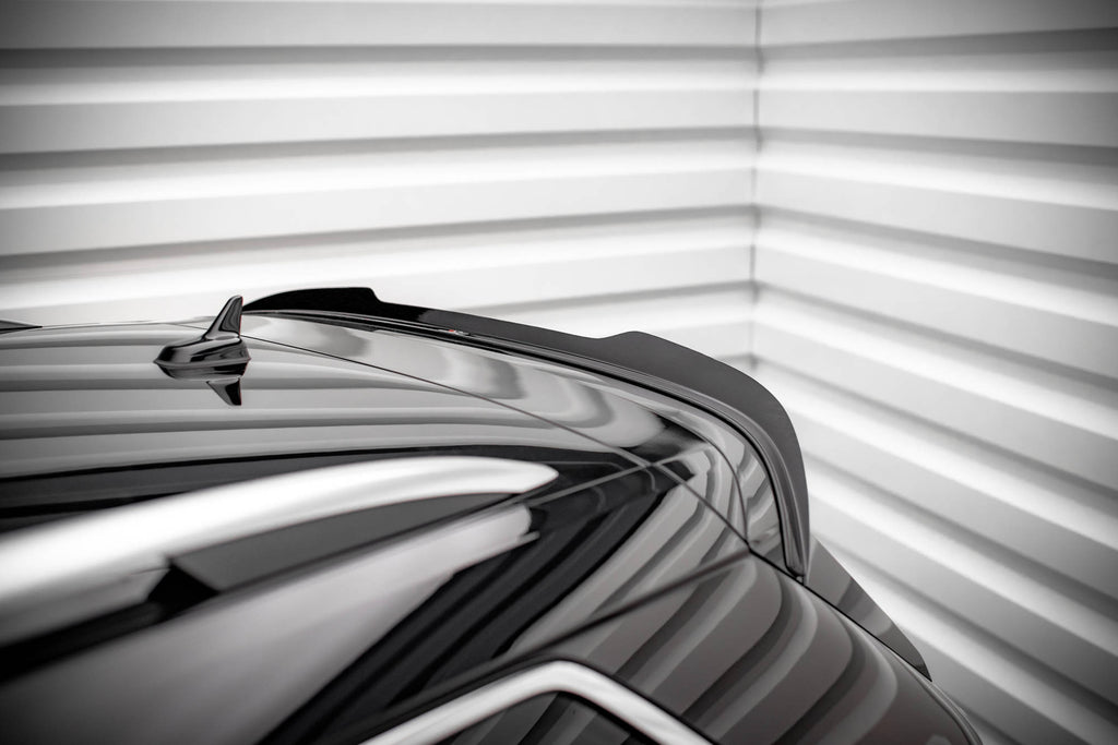 Maxton Design Spoiler CAP passend für Skoda Kodiaq Mk1 Facelift schwarz Hochglanz