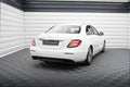 Maxton Design Street+ Mittlerer Diffusor RACE passend für Mercedes-Benz E W213 schwarz Hochglanz
