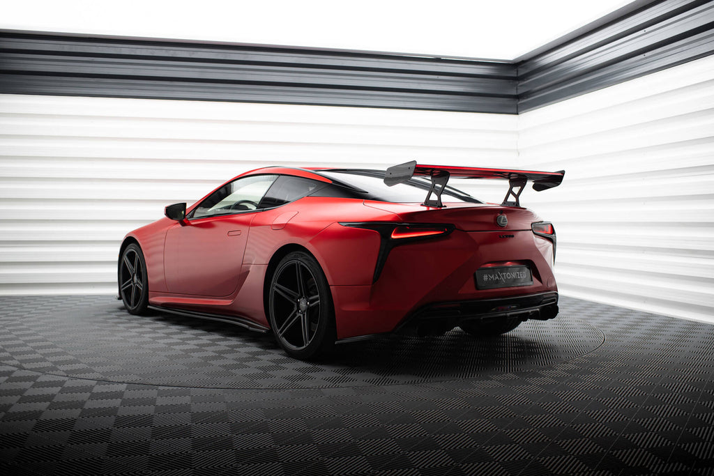 Maxton Design Carbon Spoiler + LED Lexus LC für Lexus LC Mk1