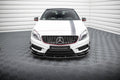 Maxton Design Street+ Spoilerlippe Front Ansatz V.3 passend für Mercedes-Benz A45 AMG W176 schwarz Hochglanz