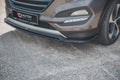 Maxton Design Street+ Spoilerlippe Front Ansatz passend für Hyundai Tucson Mk3 schwarz Hochglanz