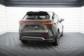 Maxton Design Street+ Mittlerer Diffusor RACE passend für Lexus NX F-Sport Mk2 schwarz Hochglanz