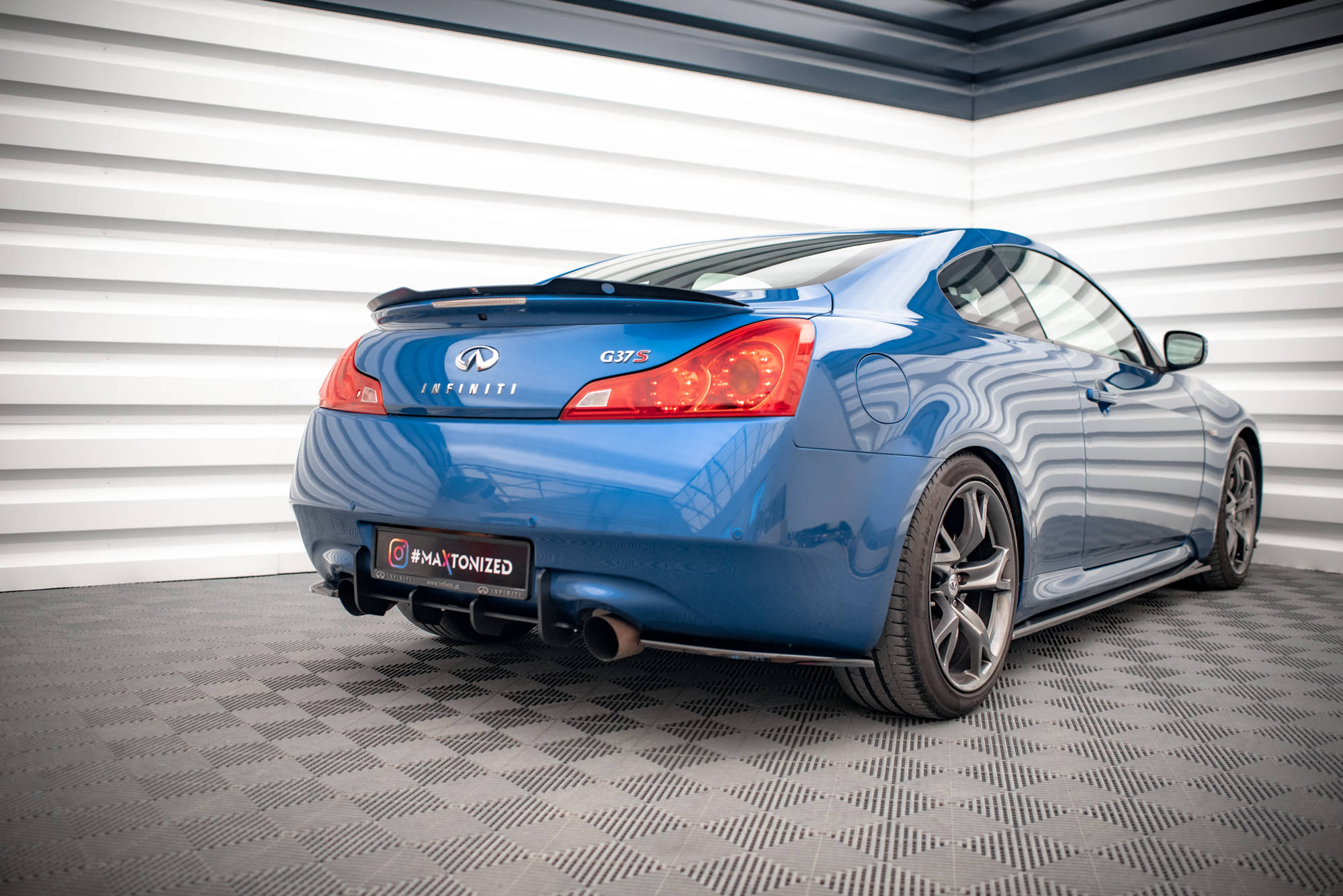 Maxton Design Street Pro Heckschürze passend für Infiniti G37 Coupe