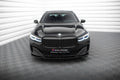 Maxton Design Street+ Spoilerlippe Front Ansatz V.2 passend für BMW 7 G11 / G12 Facelift schwarz Hochglanz