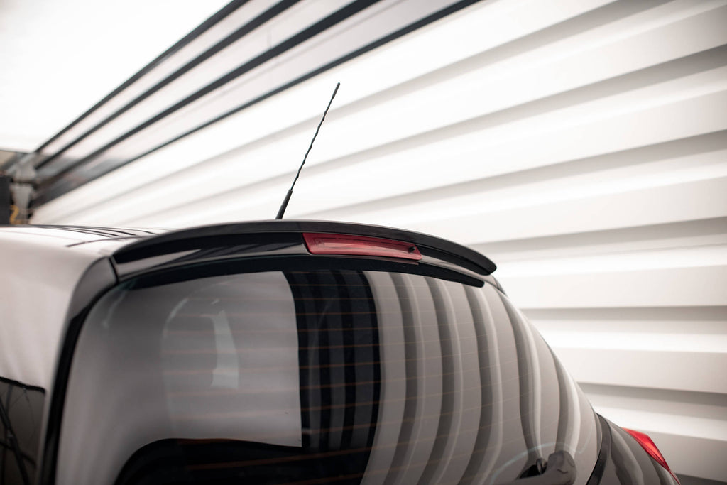 Maxton Design Spoiler CAP passend für RENAULT CLIO MK3 RS schwarz Hochglanz
