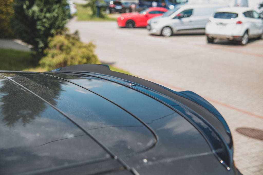 Maxton Design Spoiler CAP passend für Ford Puma Mk1 schwarz Hochglanz