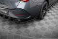 Maxton Design Heck Ansatz Flaps Diffusor V.2 passend für Cupra Leon ST Mk1 Facelift schwarz Hochglanz
