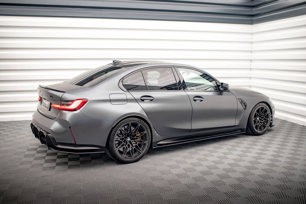 Maxton Design Street Pro Street+ Seitenschweller Leisten passend für BMW M3 Limousine / Touring G80 / G81