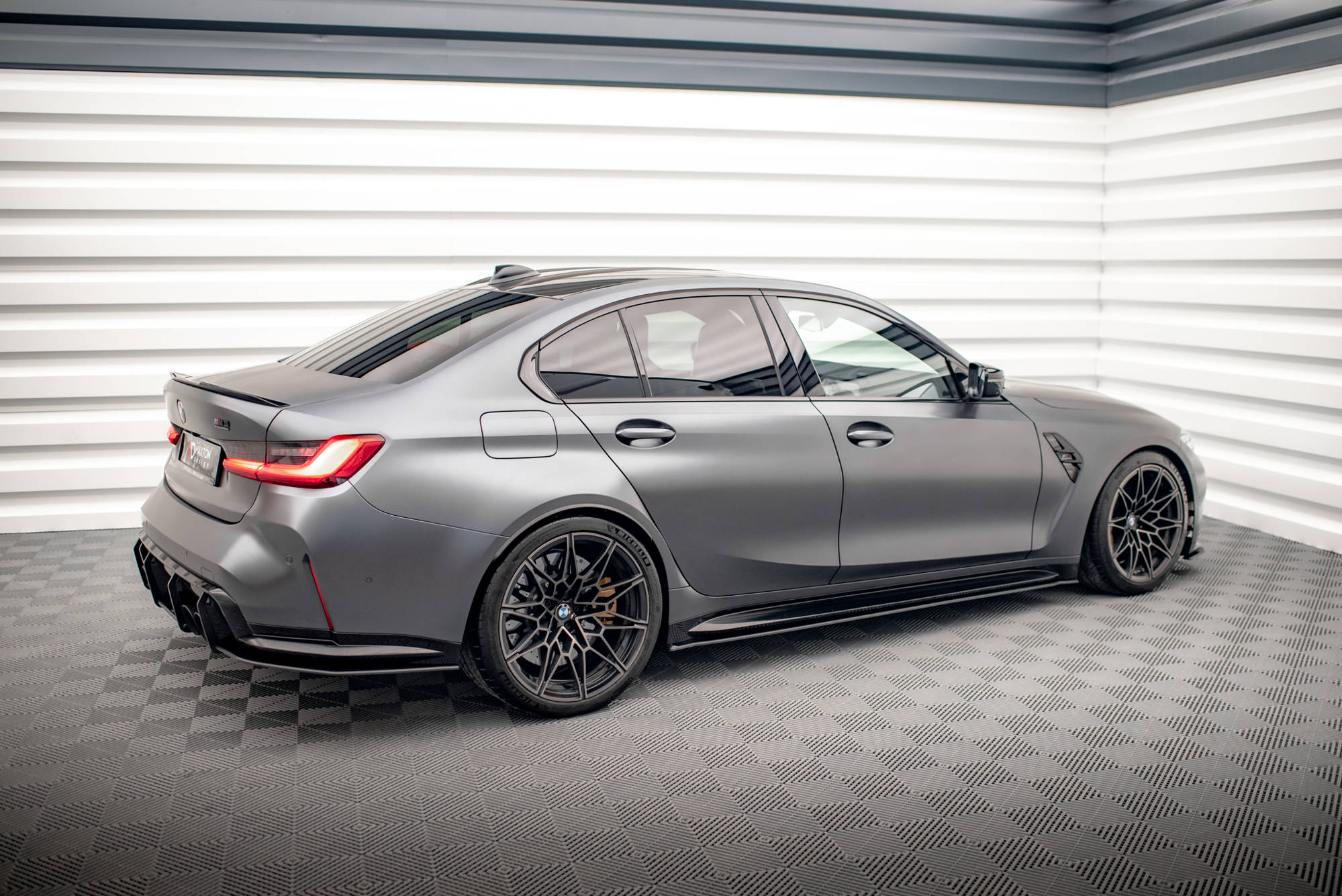 Maxton Design Street Pro Street+ Seitenschweller Leisten passend für BMW M3 Limousine / Touring G80 / G81
