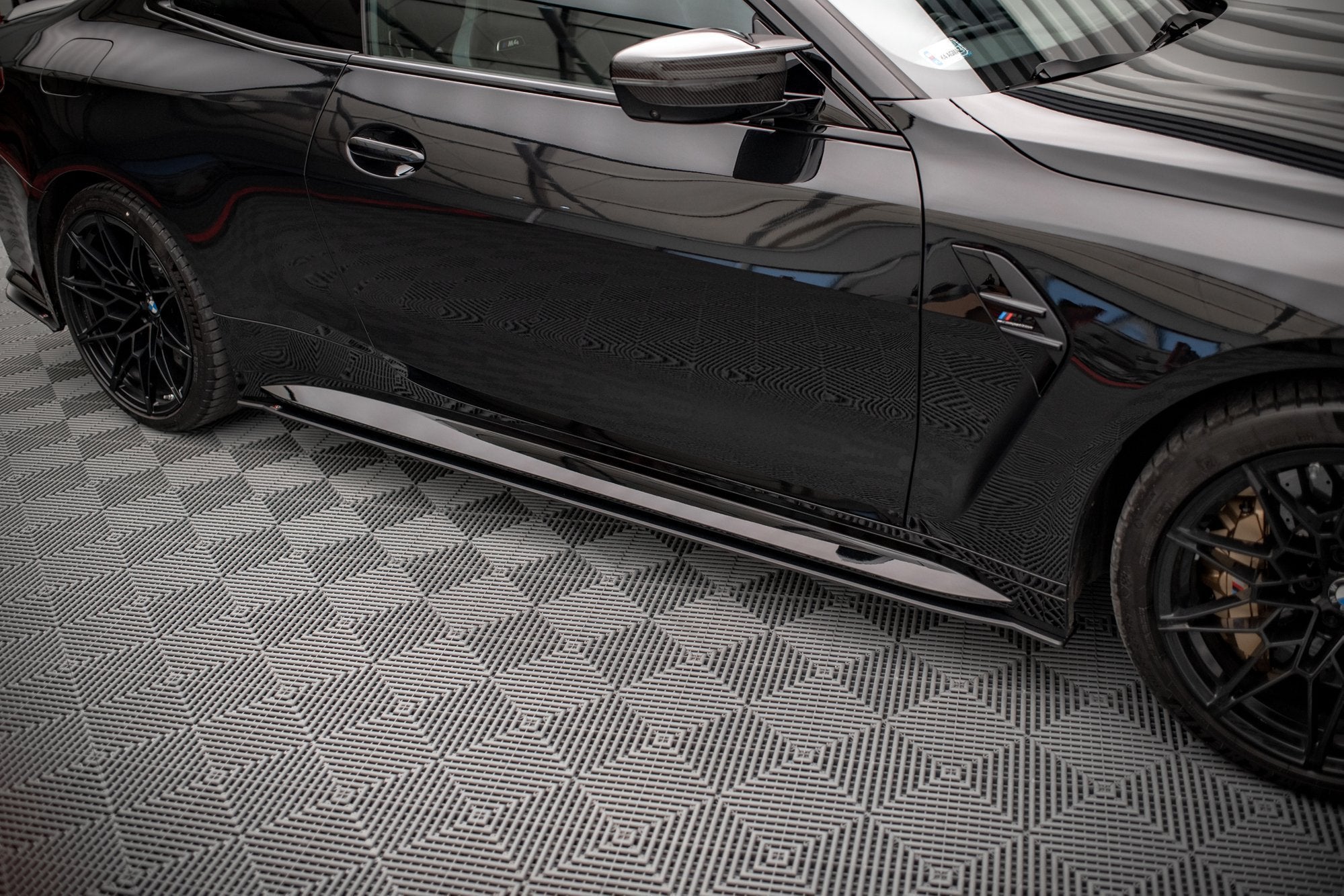 Maxton Design Street Pro Street+ Seitenschweller Leisten passend für BMW M4 G82