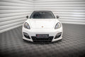 Maxton Design Street+ Spoilerlippe Front Ansatz V.2 passend für Porsche Panamera Turbo Sport Design Package 970 schwarz Hochglanz