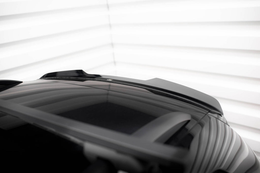 Maxton Design Spoiler CAP passend für VW Touareg Mk2 schwarz Hochglanz
