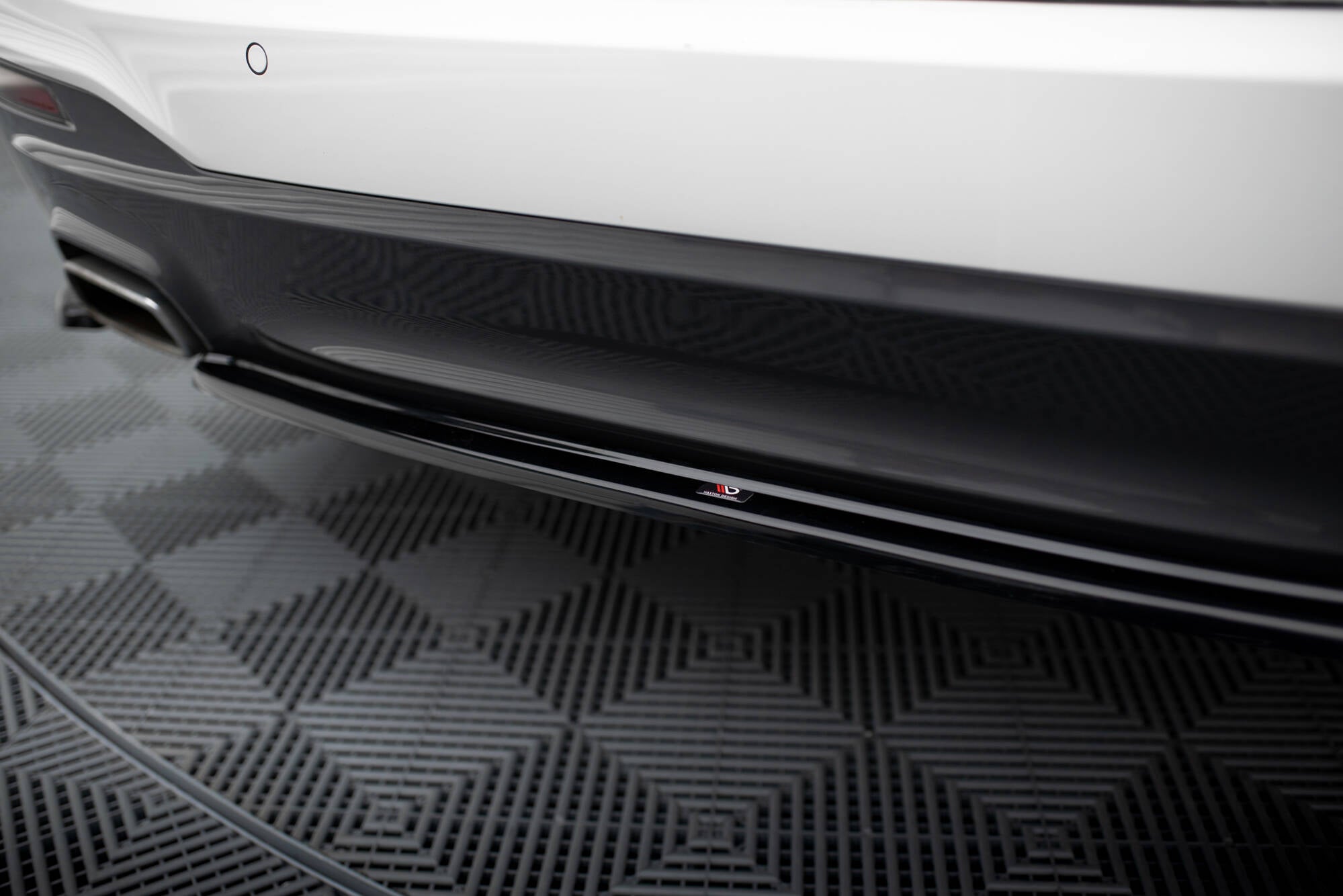 Maxton Design Heckansatz BMW 5er G30/ G31 M-Paket schwarz Hochglanz für BMW 5er G30-G31